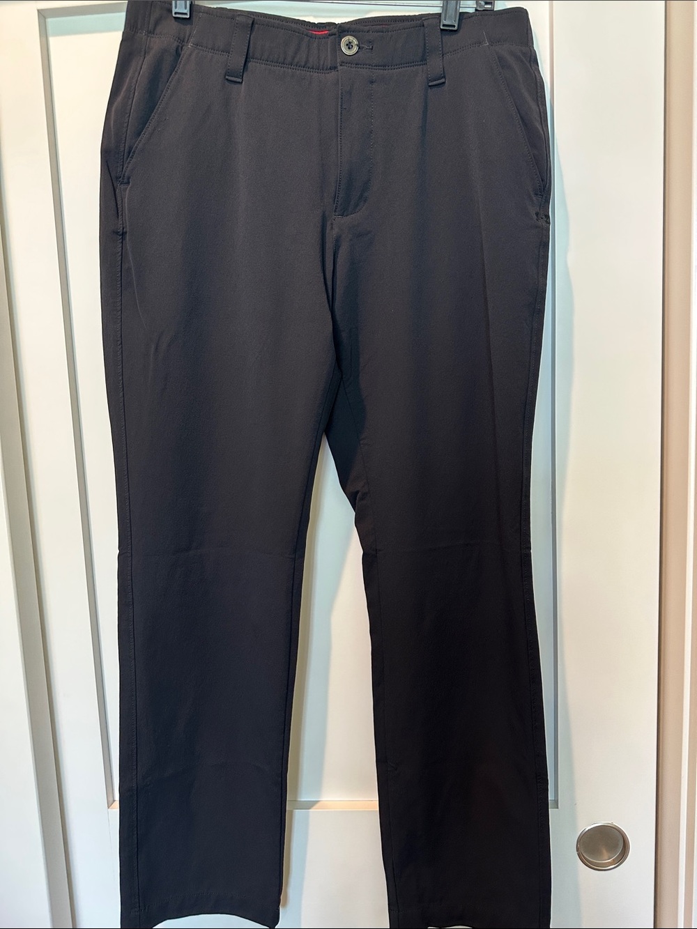 Men's Under Armour Stretch Black Pants - Golf or Everyday Trousers